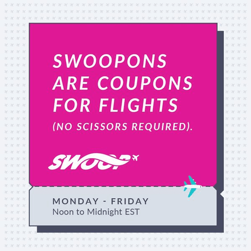Swoop Airline Company Ad