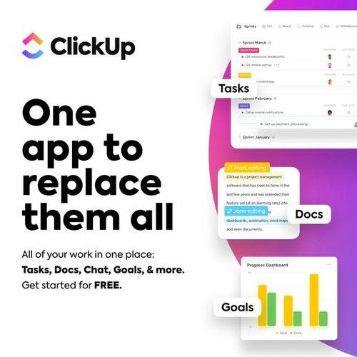 ClickUp Productivity Tool - Free Trial