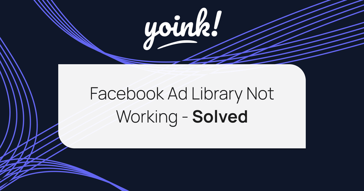 Facebook Ad Library Not Working - Solved