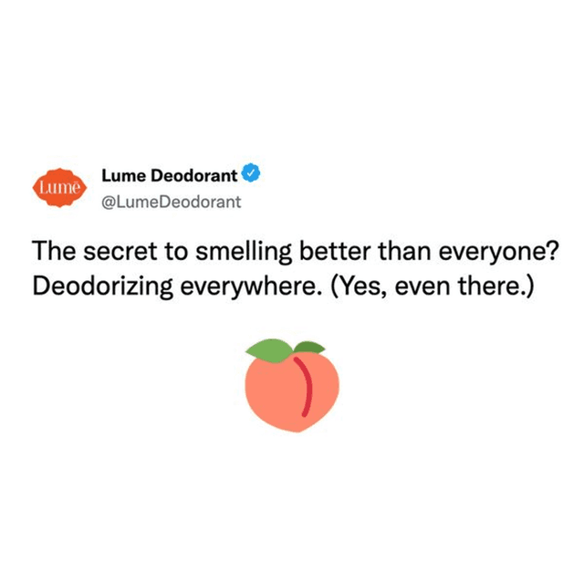 Lume Deodorant Ad Creative - Secret to Smelling Better